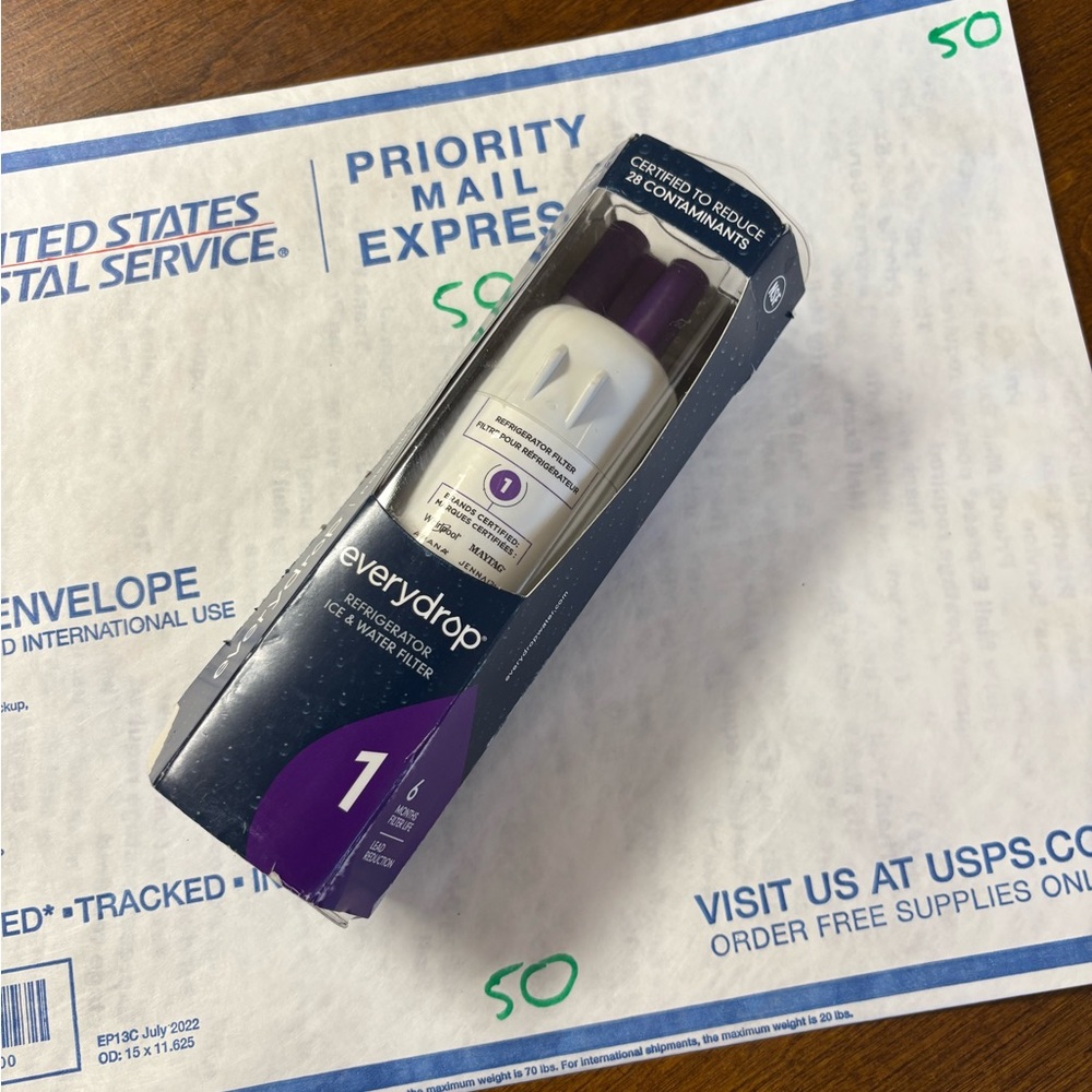 EveryDrop Refrigerator Ice and Water Filter - EDRIRXD1